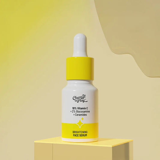 10% Vitamin C Serum with 2% Glucosamine for Glowing Skin - 10 ml